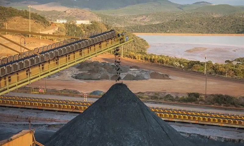 Área de mineração no Brasil