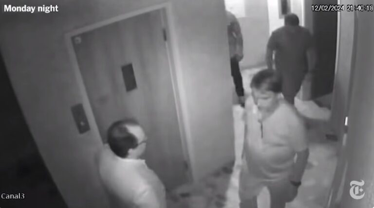 Imagens de circuito interno mostram Bolsonaro na embaixada da Hungria, em Brasília