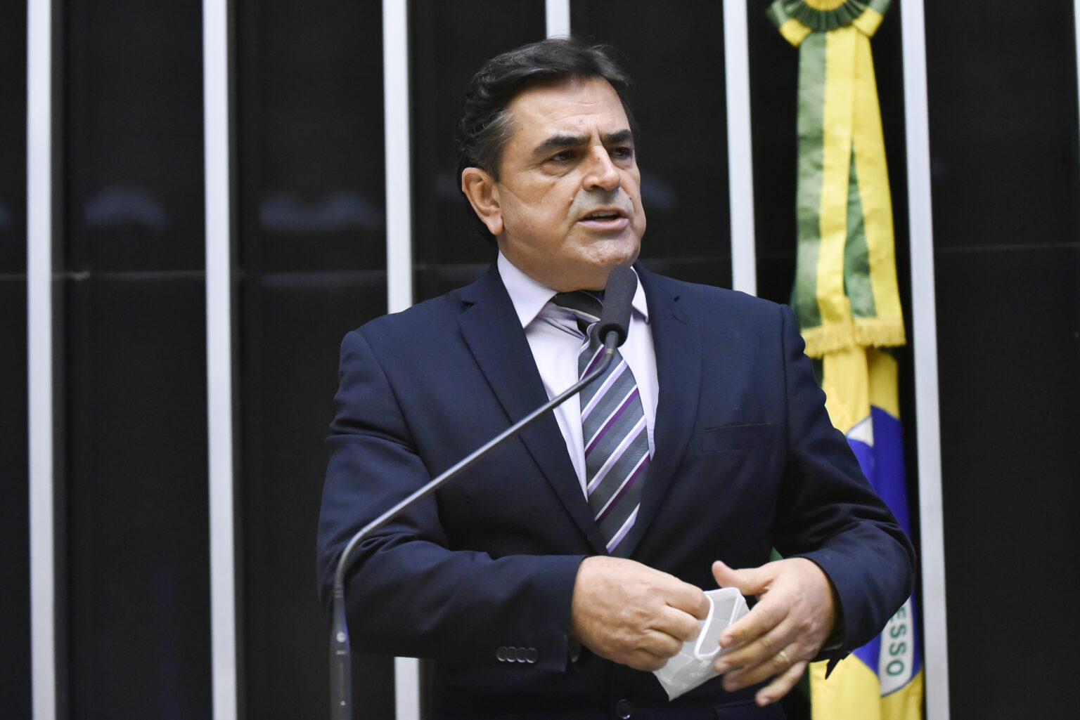 Deputado federal Domingos Sávio (PL-MG) no Plenário da Câmara