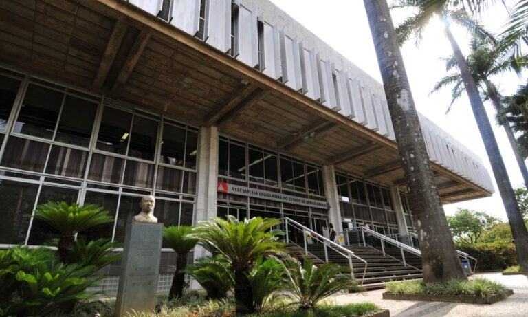 A sede da Assembleia de Minas