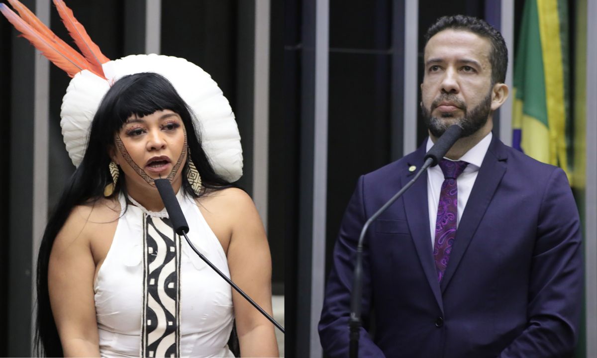 Célia Xakriabá e André Janones