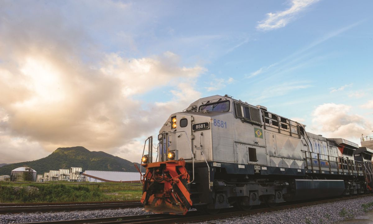 Trecho da Ferrovia Centro-Atlântica