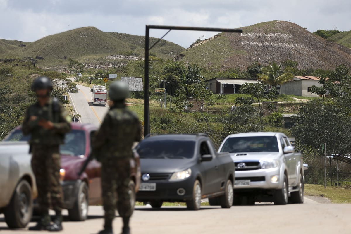 Pacaraima, Roraima, em agosto de 2018